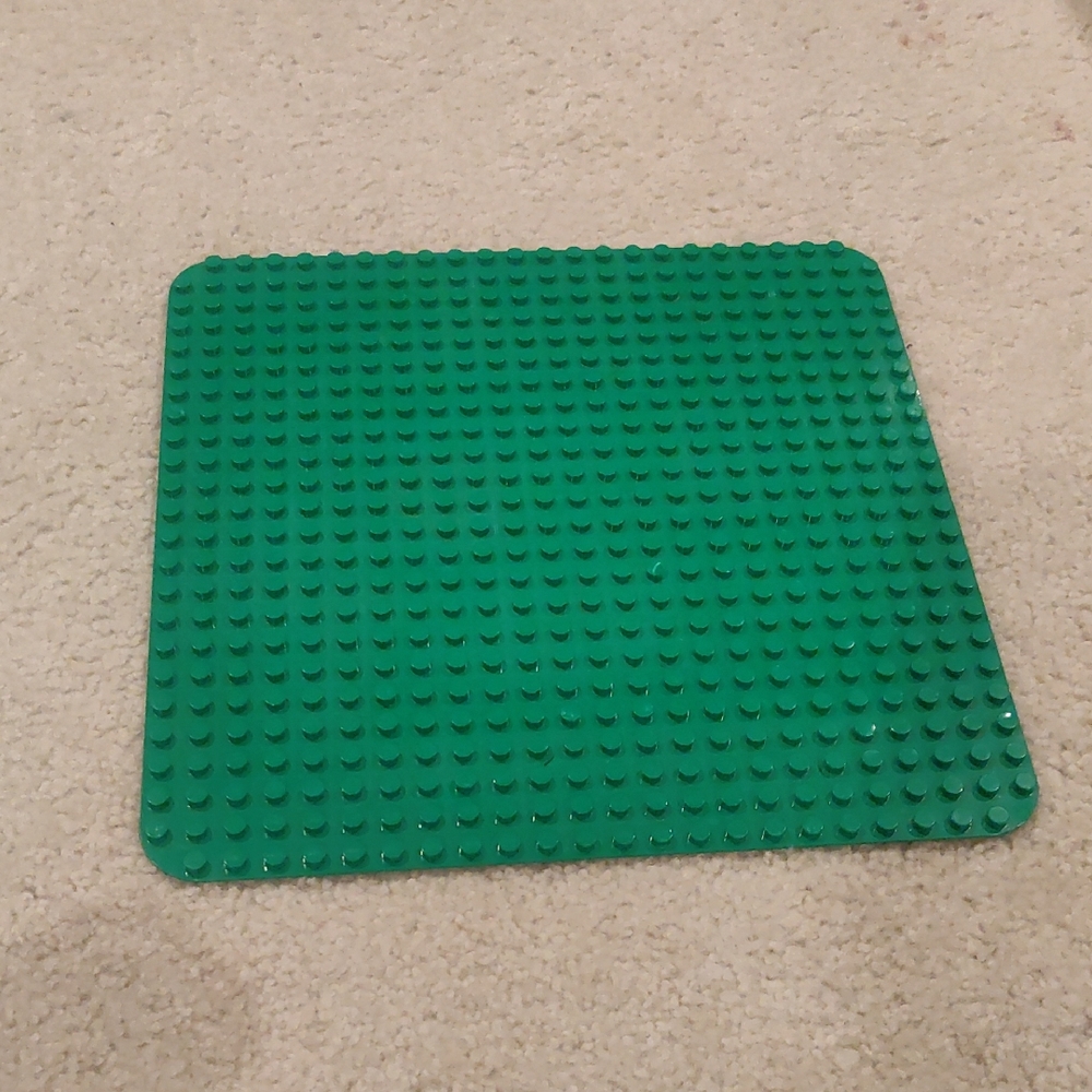 Lego Duplo Green Plastic Building Base Plate